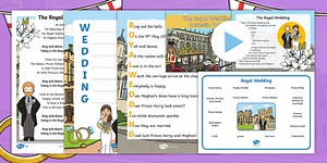 KS1 Royal Wedding Poetry Activity Pack