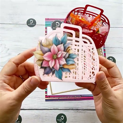 NEW RELEASE 2025 | Hollow Shopping Bag - #Alinacutle #AlinaCraft #papercraft #amazon #temu #giftbox