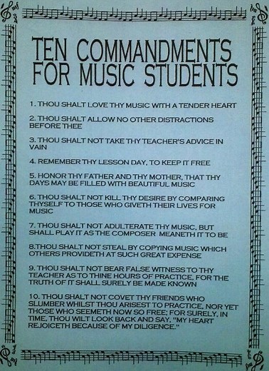 Ten commandments | Vicpiano