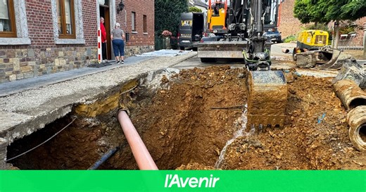 De nouvelles marnières dans le sous-sol de Wasseiges: "L'énorme trou fait plusieurs mètres de profondeur" (vidéo)