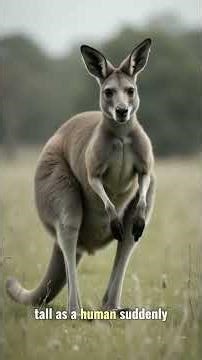 giant kangaroo hopping ability