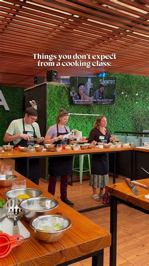 Things you don’t expect from a cooking class… 👀✨ You don’t just watch, you actually cook, you meet people from all over the world, you shake your own pisco sour, and you end up sharing a table full of stories and good vibes. This isn’t just a class, it’s an experience you’ll remember from your trip to Lima.🧑🏻‍🍳 Ready to cook, sip, and enjoy? ✨ 👉🏻Join Luchito’s Cooking Class and taste Peru the fun way. #LuchitosCookingClass #PeruvianFood #Ceviche #PiscoSour #CausaLimeña #FoodExperience #Thi
