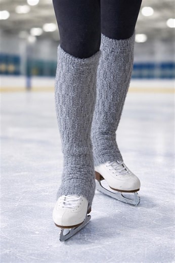 Soft Plush Elastic Over-the-knee Leg Warmers | Figure Skating | Ballet | Dance - Etsy Canada