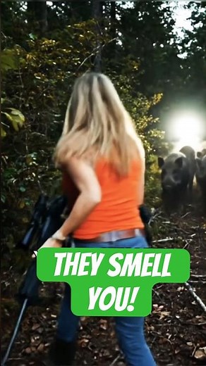 THEY CAN SMELL YOU…🐗The Hog Hunting Queen’s Secret