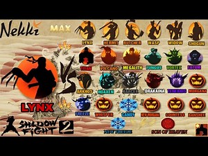 Shadow Fight 2 LYNX VS ALL BOSSES