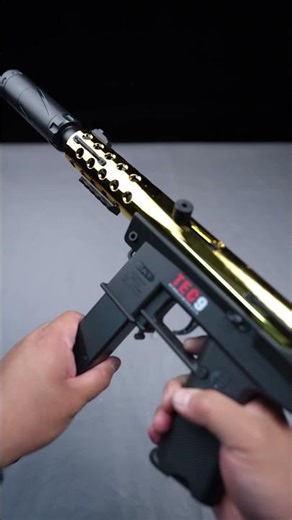 TEC-9 GEL BLASTER #toygun #airsoft #gelgun #shorts #realistictoygun