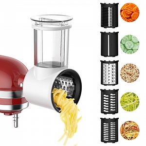 Gvode 5-Blade Cheese Grater Attachment for KitchenAid Stand Mixer