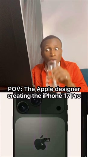 POV: The apple designer creating the iPhone 17