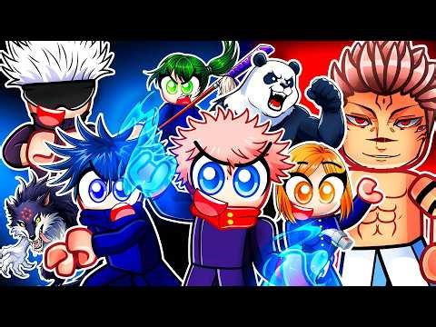 Adopted By a JJK FAMILY in Roblox Jujutsu Shenanigans!