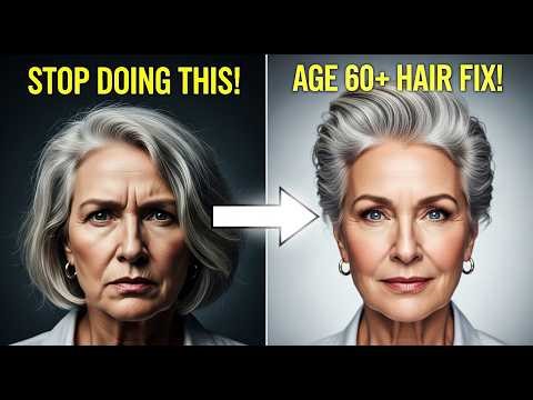 How to Wear Hairstyles at 60+ and Still Look AMAZING! (5 Genius Styling Hacks!)