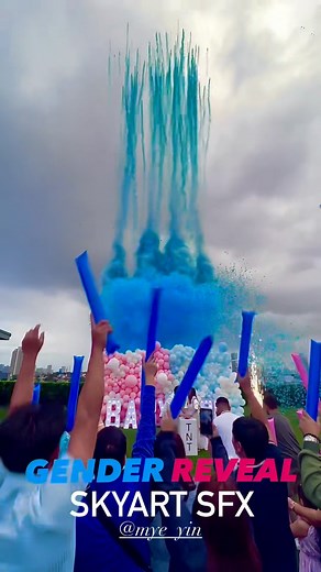 628 reactions · 52 shares | Create unforgettable moments with our stunning gender reveal effects! From colorful smoke to dramatic confetti showers, we bring your exciting news to life in the most spectacular way! ❤️#genderrevealphilippines #genderrevealeffects #skyartSFX#skyartenterprises | Skyart Fireworks & Special Effects | Facebook
