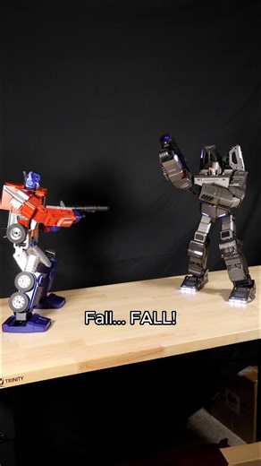 489K views · 12K reactions | Megatron vs Optimus!!! The two best transformers in one final battle. Who remembers what this scene takes place from? #transformers #robosen #optimusprime #megatron #robot | polskihussar | Facebook