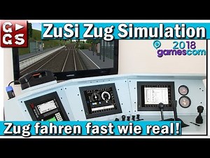 ZuSi - Die Zug Simulation für PROFIS | GamesCom 2018