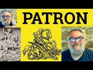 😎 Patron Meaning - Patron Definition - Patron Defined - Patron Examples - Patron