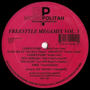 Various - Metropolitan Freestyle Megamix Volume 3