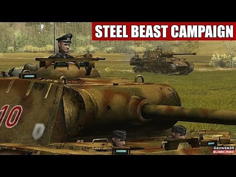 Panzer V Panther Tank Steel Beast Campaign (Compilation) WW2 Tank Simulator