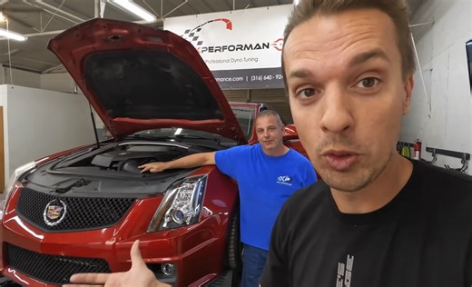 My cheap Cadillac CTS-V wagon is now a monster!