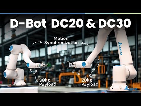 D-Bot DC20 & DC30 in Sync | Collaborative Cobot Demo| Hannover Messe 2024