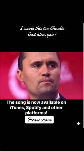 5.9K views · 269 reactions | Go download this beautiful song tribute for Charlie created by Jake Olsen Charlie Kirk  #WeAreCharlie | Conservative Mom | Facebook
