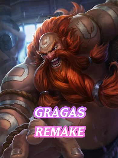 리그 오브 레전드 그라가스 리메이크 롤 그라가스 리메이크 League of Legends Gragas remake LOL Gragas remake #leagueoflegends #leaguetiktok #leaguetok #leagueoflegendsmemes #gragas