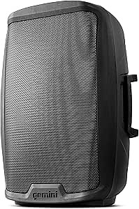 Gemini 12” 1500W Bluetooth PA Speaker with TWS Link, USB/SD/FM, Mic & Guitar Inputs, XLR/RCA/AUX, EQ Control, Portable DJ Audio System for Events, Gigs & Performances (AS-2112BT)