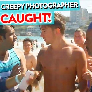 10M views · 52K reactions | Ick! Dramatic Confrontation With Creepy Photographer | Bondi Rescue | Facebook