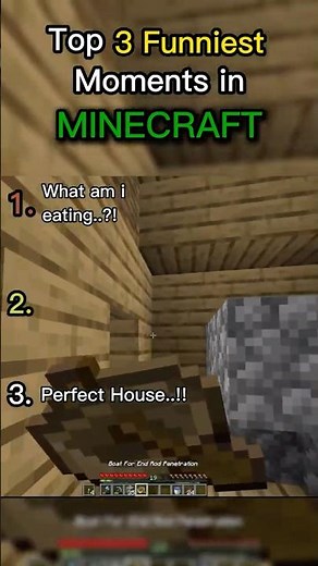 Top 3 CRAZIEST Minecraft Situations That Are Too Funny! 🤣