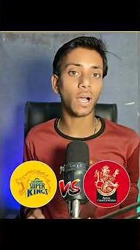 CSK vs RCB comparison 😱 || #trending #cricket #shorts #viral