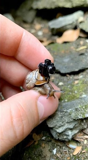 “Tiny Snail’s Journey Into a Hidden Cave Colony — POV Like Never Before” #shorts