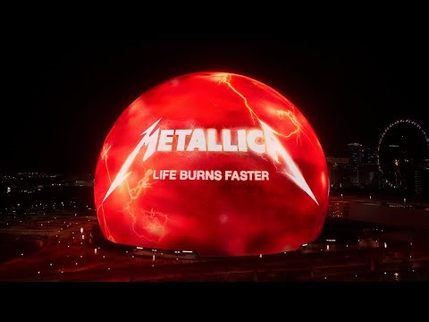 Metallica adds 16 shows to Sphere residency, extending run into 2027
