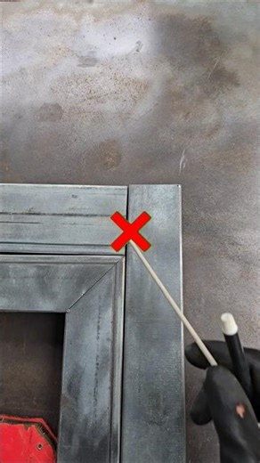 how to cut a square tube at a 90 degree connection