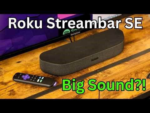 Roku Streambar SE Review | Tiny But Loud!