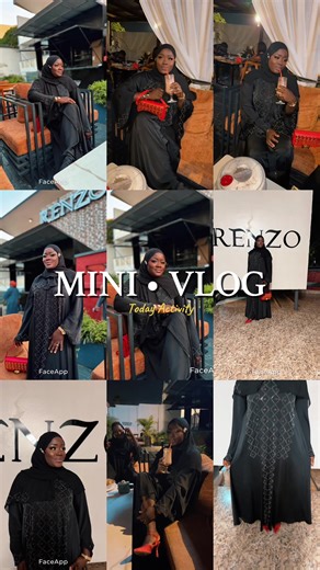 Heartfelt Moments in a Black Abaya Vlog