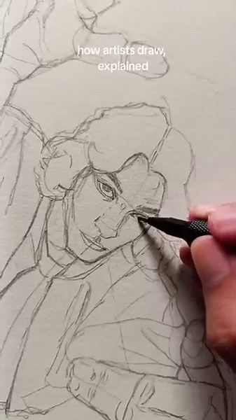 artists' cursed technique #art #drawing