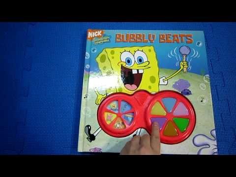 Bubbly Beats (SpongeBob Squarepants, Play-a-Song) 海棉寶寶精裝有聲書【🎈愛米粒小舖】