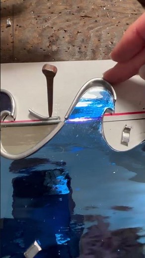 Creating a Stunning Stained Glass Wave Design