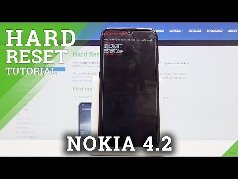 HARD RESET NOKIA 4.2 – Bypass Screen Lock / Wipe Data