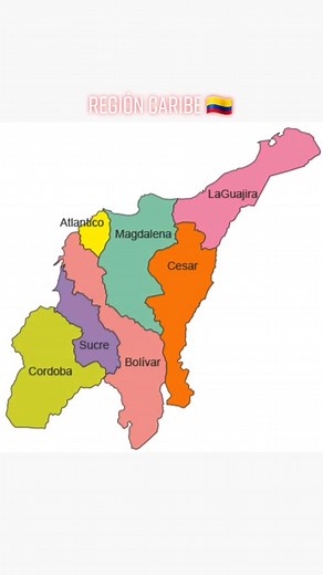Descubre la Región Caribe Colombiana para Niños
