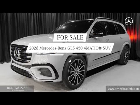 MB Arrowhead For Sale 2026 Mercedes-Benz GLS 450 4MATIC® SUV Peoria AZ
