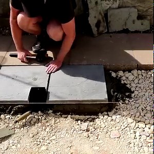 52K views · 497 reactions | Patio Laying and Paving Slabs | Rag 'n' Bone Brown | Facebook