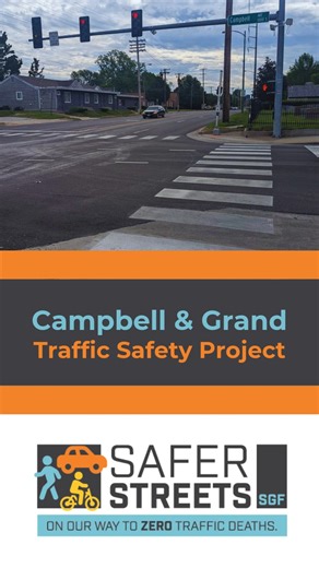 Street cameras and AI helped us study near-crashes at Campbell & Grand to learn what was causing them. That data shaped upgrades like new lane layouts, an improved median and pedestrian-friendly features to calm traffic and boost safety! 🚗🚶‍♂️🚦 | City of Springfield, MO