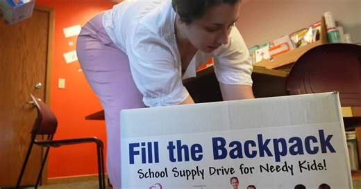 "The need is just huge": Sylvan Learning teams up with Child and Family Charities to give school supplies