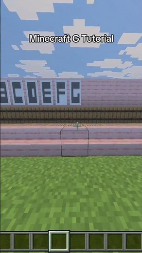Minecraft G Banner Tutorial #bannertutorial #minecraft #newbanner #minecraftshorts #tutorial