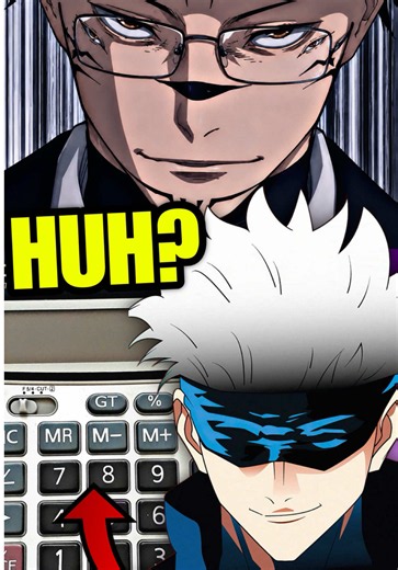 sukuna defeated gojo with MATH? 💔 #doronsworld #anime #manga #jjk #memes