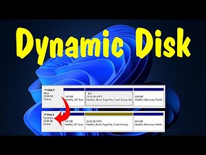 How to Convert Basic Disks in Windows 10 & 11 to Dynamic Disk🚀
