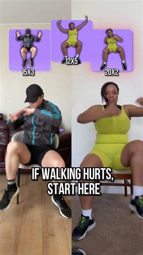 These chair based moves are simple, low impact, and beginner friendly