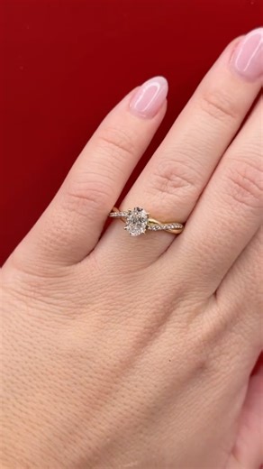 The perfect gift she’ll cherish forever. ✨💍 Discover the perfect ring at Albert’s. #SeeYouAtAlberts #EngagementRings | Albert's Diamond Jewelers