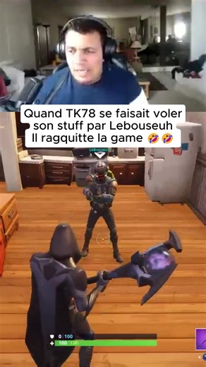 TK78 et Lebouseuh sur fortnite 😂 #thekairi78 #tk78 #bestof #live #pourtoi