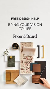 Whether you’re choosing decor, updating your space or starting from scratch, our free, no-pressure design help is for you. | Room & Board | Facebook