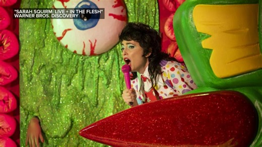 SNL's Sarah Sherman warns viewers to 'have a barf bag' for new comedy special